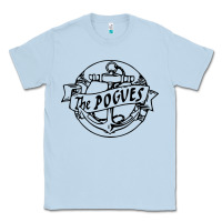 Dusty Blue the pogues Classic Tee - artisFamous