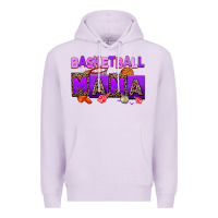 Lilac basketball mama Premium Hoodie - AdoDesignShop