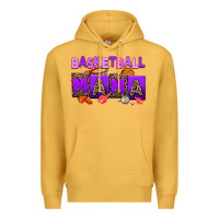 Mustard basketball mama Premium Hoodie - AdoDesignShop