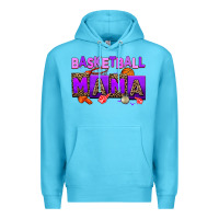 Ocean Blue basketball mama Premium Hoodie - AdoDesignShop