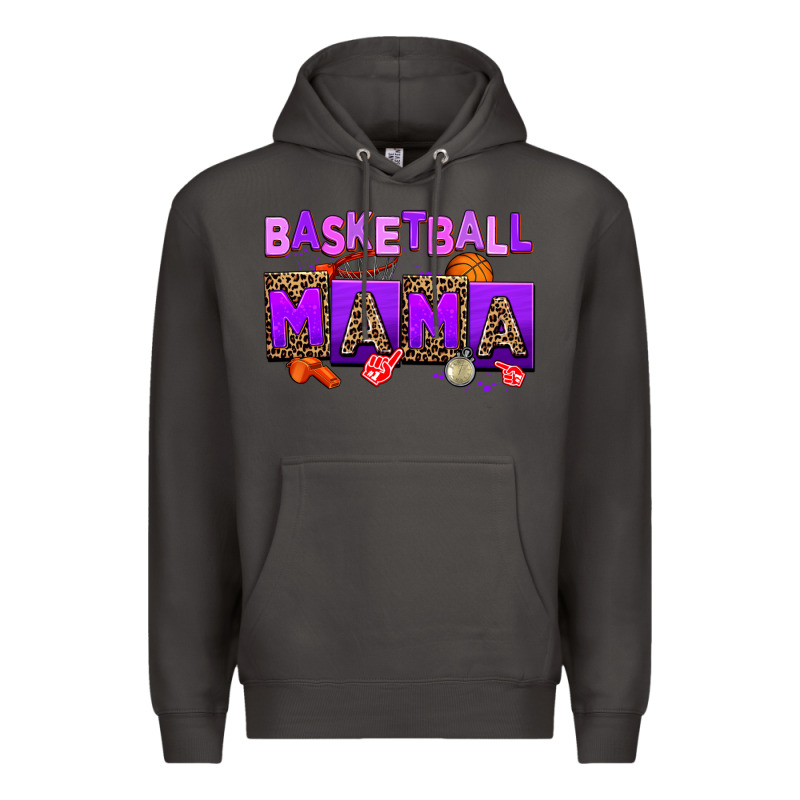 Basketball Mama Premium Hoodie by AdoDesignShop | Teevron