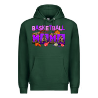 Sports Green basketball mama Premium Hoodie - AdoDesignShop
