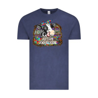 Vintage Denim autism awareness2 Vintage Tee - SublimationCraftShop