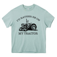 Arona I D Rather Be On My Tractor Heavy Core Tee - Bettercallsaul