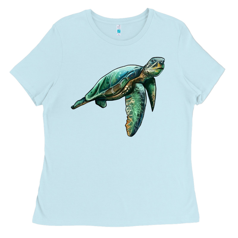 Sea Turtle Ladies Tee by Artiststas | Teevron