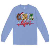 Colony Blue christmas certified medical assistant life Long Sleeve Tee - BarkalooDesign