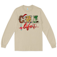 Mushroom christmas certified medical assistant life Long Sleeve Tee - BarkalooDesign