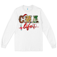 White christmas certified medical assistant life Long Sleeve Tee - BarkalooDesign