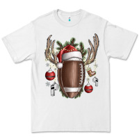White christmas football Premium Tee - SublimationCraftShop