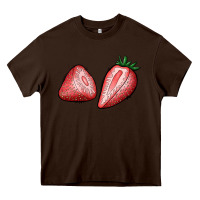 Strawberries Heavy Core Tee | Teevron