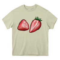 Mossy strawberries Heavy Core Tee - BundleAndBundleShop