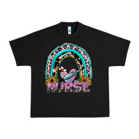 Black nurse rainbow Urban Heavy Tee - SublimationCraftShop