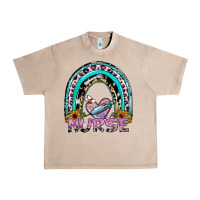 French Oak nurse rainbow Urban Heavy Tee - SublimationCraftShop
