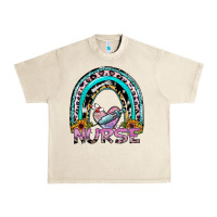 Sandshell nurse rainbow Urban Heavy Tee - SublimationCraftShop
