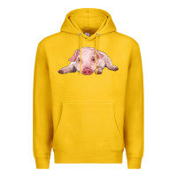 Lemon baby pig Premium Hoodie - RanaPortraitStore
