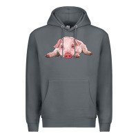 Rock baby pig Premium Hoodie - RanaPortraitStore