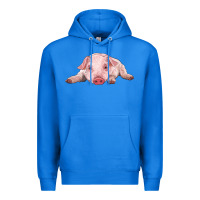 True Royal baby pig Premium Hoodie - RanaPortraitStore