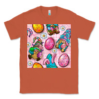 Copper Easter Gnomies Seamless Pattern Classic Tee - BundleAndBundleShop