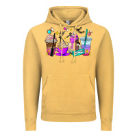 Lash Hustler Coffee Cups Vintage Hoodie | Teevron