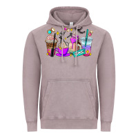 Vintage Zinc lash hustler coffee cups Vintage Hoodie - AdoDesignShop