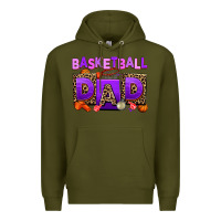 Army Green basketball Premium Hoodie - AdoDesignShop