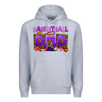 Heather Grey basketball Premium Hoodie - AdoDesignShop