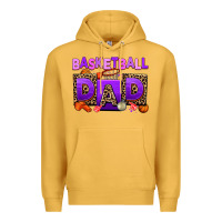 Mustard basketball Premium Hoodie - AdoDesignShop