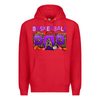 Red basketball Premium Hoodie - AdoDesignShop