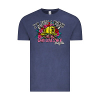 Vintage Denim im just a woman who loves her firefighter Vintage Tee - SublimationCraftShop