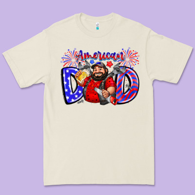 American Dod Premium Tee Designed By Cowhidedigitalart