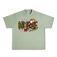 Oil Green nurse taco mexico Urban Heavy Tee - CowhideDigitalArt