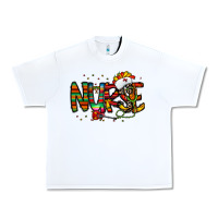 White nurse taco mexico Urban Heavy Tee - CowhideDigitalArt