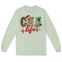 Matcha christmas certified nurse  assistant life Long Sleeve Tee - BarkalooDesign