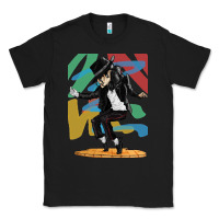 Black michael jackson Classic Tee - artisFamous