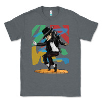 Charcoal Heather michael jackson Classic Tee - artisFamous
