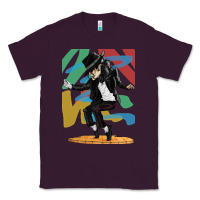 Plum michael jackson Classic Tee - artisFamous