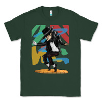 Sports Green michael jackson Classic Tee - artisFamous