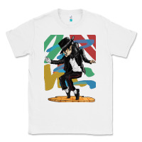 White michael jackson Classic Tee - artisFamous