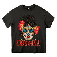Asphalt chingona latina bun mama Heavy Core Tee - BundleAndBundleShop
