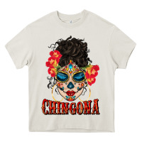 Cream chingona latina bun mama Heavy Core Tee - BundleAndBundleShop
