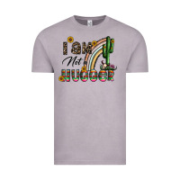 Vintage Zinc i am not a hugger Vintage Tee - CowhideDigitalArt