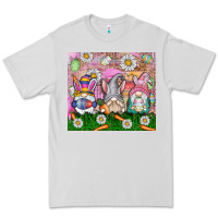 Dove Grey easter gnome Premium Tee - CowhideDigitalArt