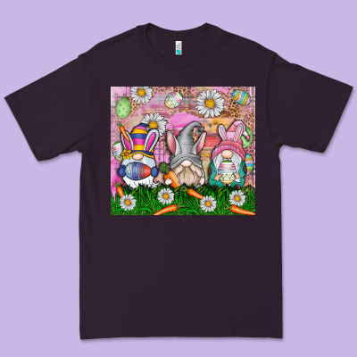 Easter Gnome Premium Tee Designed By Cowhidedigitalart