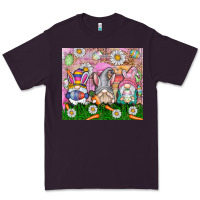 Plum easter gnome Premium Tee - CowhideDigitalArt