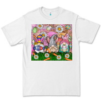 White easter gnome Premium Tee - CowhideDigitalArt