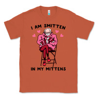 Copper funny i am smitten in my mittens bernie Classic Tee - artisFamous