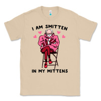 Mushroom funny i am smitten in my mittens bernie Classic Tee - artisFamous