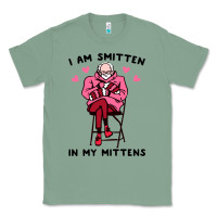 Sage funny i am smitten in my mittens bernie Classic Tee - artisFamous
