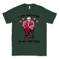 Sports Green funny i am smitten in my mittens bernie Classic Tee - artisFamous