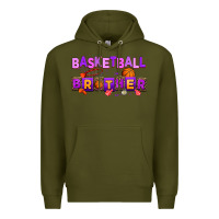 Army Green basketball brother Premium Hoodie - AdoDesignShop